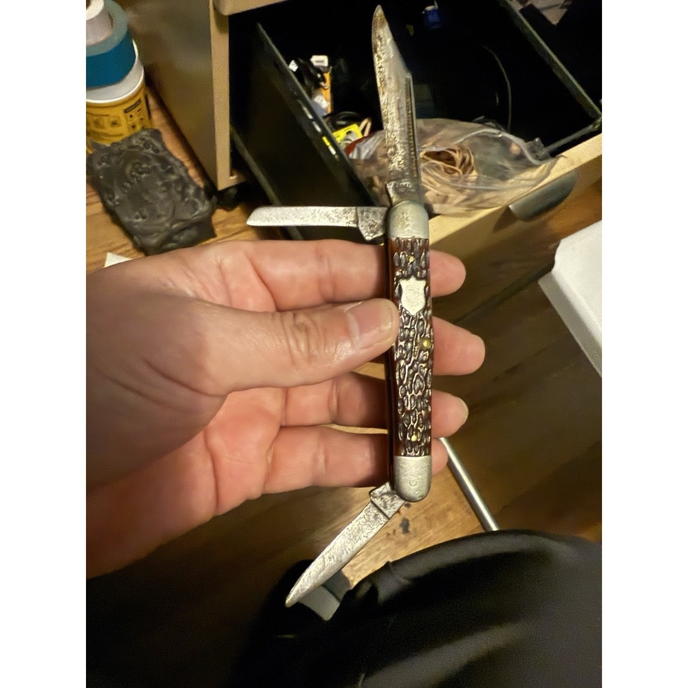 Vintage Camillus‎ 3 Blade Folding Knife